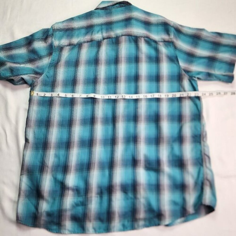 Dixxon Blue Marlin Button Shirt (L) - Picture 5 of 6